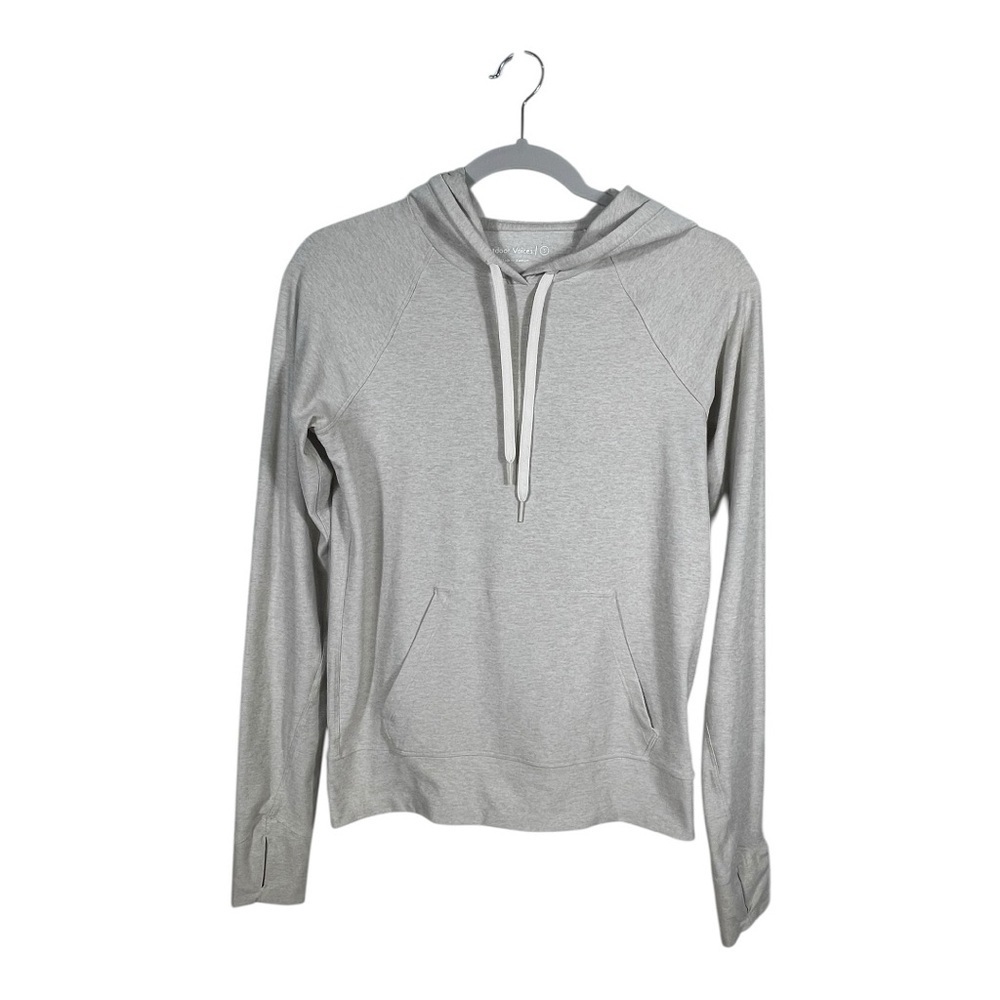 Outdoor Voices Women’s Light Weight Hoodie Thumb Holes Beige Sz.Sm